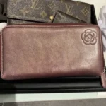 シャネル　カメリア　長財布